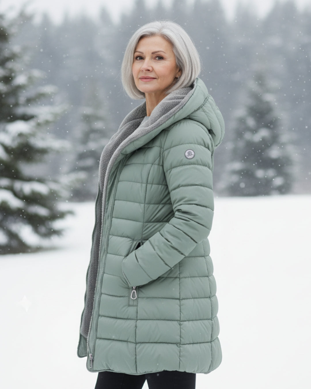 Erin | Fleece-Lined Puffer Coat