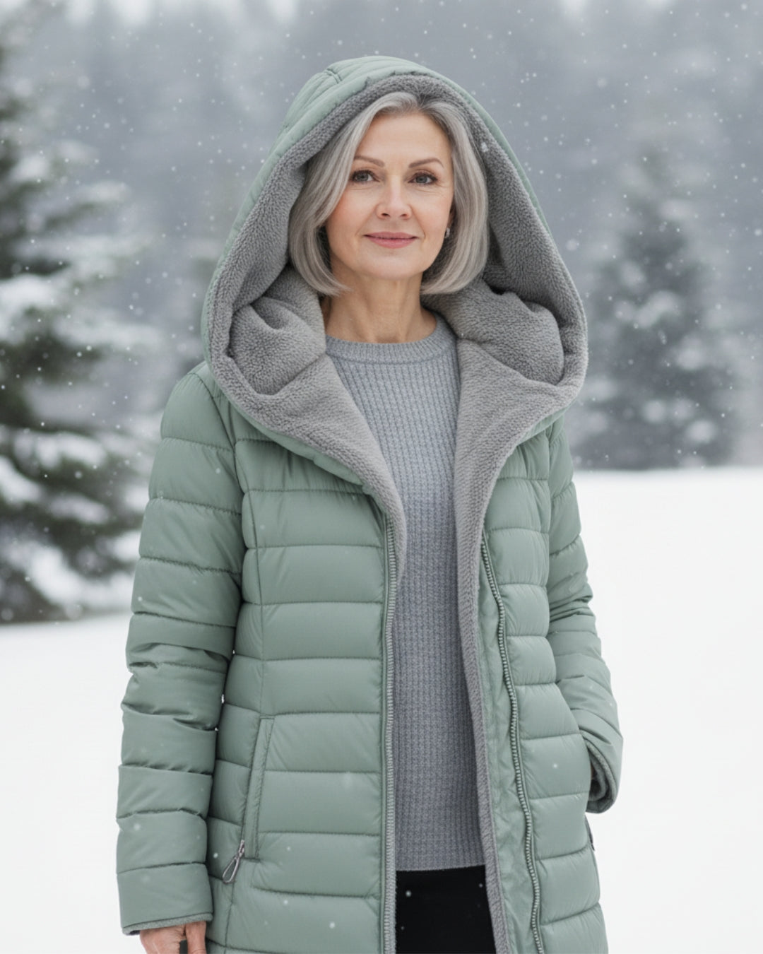 Erin | Fleece-Lined Puffer Coat