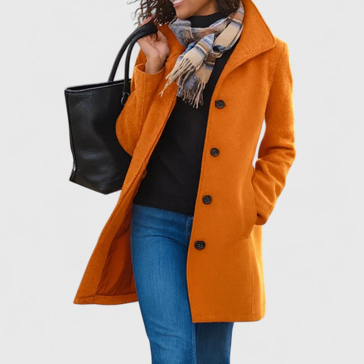 Claire – Classic Wool Blend Coat