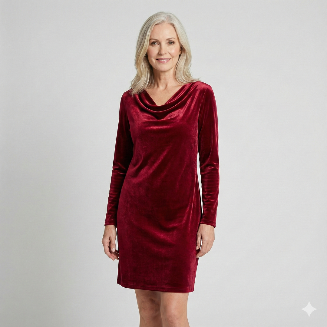 Scarlett - Loose Velvet Dress